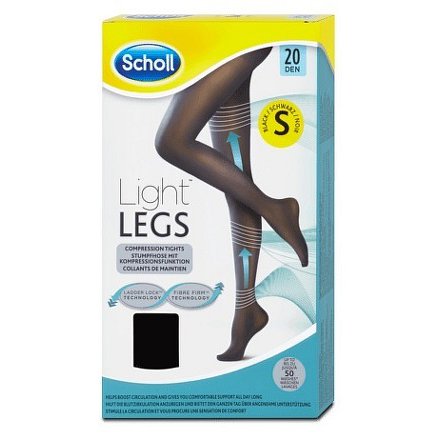 SCHOLL Light LEGS Kompr.punč.kalh.S 20DEN černé