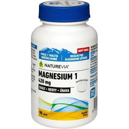 Swiss NatureVia Magnesium 1 420mg tbl.90