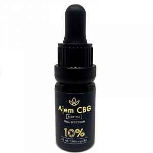 AjemFIT Fullspectrum CBG 10% (MCT olej) - 10ml