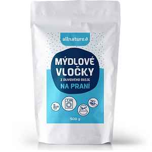 Allnature Mýdlové vločky z olivového oleje na praní 500 g
