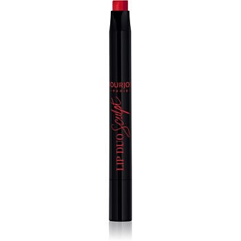 Bourjois Duo Sculpt dvoubarevná rtěnka odstín 06 Rouge Tango 1,1 g