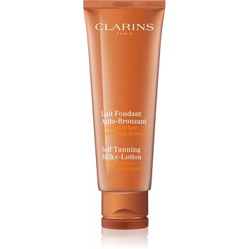Clarins Sun Self-Tanners samoopalovací krém na tělo a obličej s hydratačním účinkem  125 ml