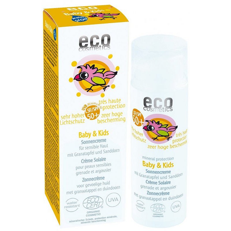 Eco Cosmetics Baby Dětský opalovací krém SPF 50+ BIO 50ml