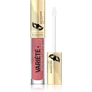 Eveline Cosmetics Variété tekutá rtěnka s matným finišem odstín 05 Peach Mousse 4,5 ml