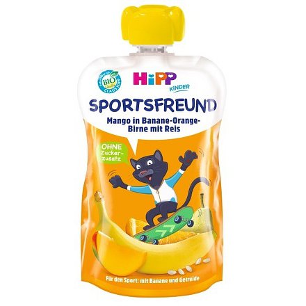 HiPP BIO Sport Hruška-Pomer.-Mango-Banán-Rýže 120g