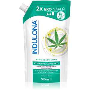 Indulona Hempseed tekuté mýdlo – náhradní náplň 500 ml