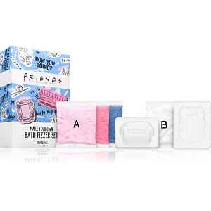 Mad Beauty Friends set na výrobu šumivých bomb do koupele vůně Coconut & Pomegranate & Raspberry