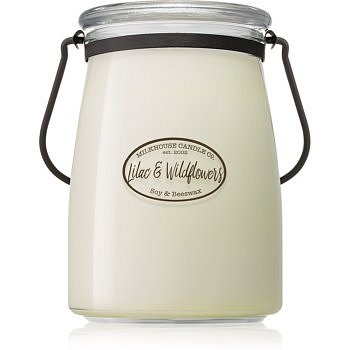 Milkhouse Candle Co. Creamery Lilac & Wildflowers vonná svíčka Butter Jar 624 g