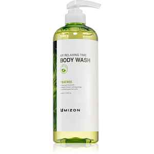 Mizon My Relaxing Time Tea Tree osvěžující sprchový gel pro problematickou a mastnou pokožku 800 ml