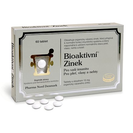 Bioaktivní Zinek tablety 60