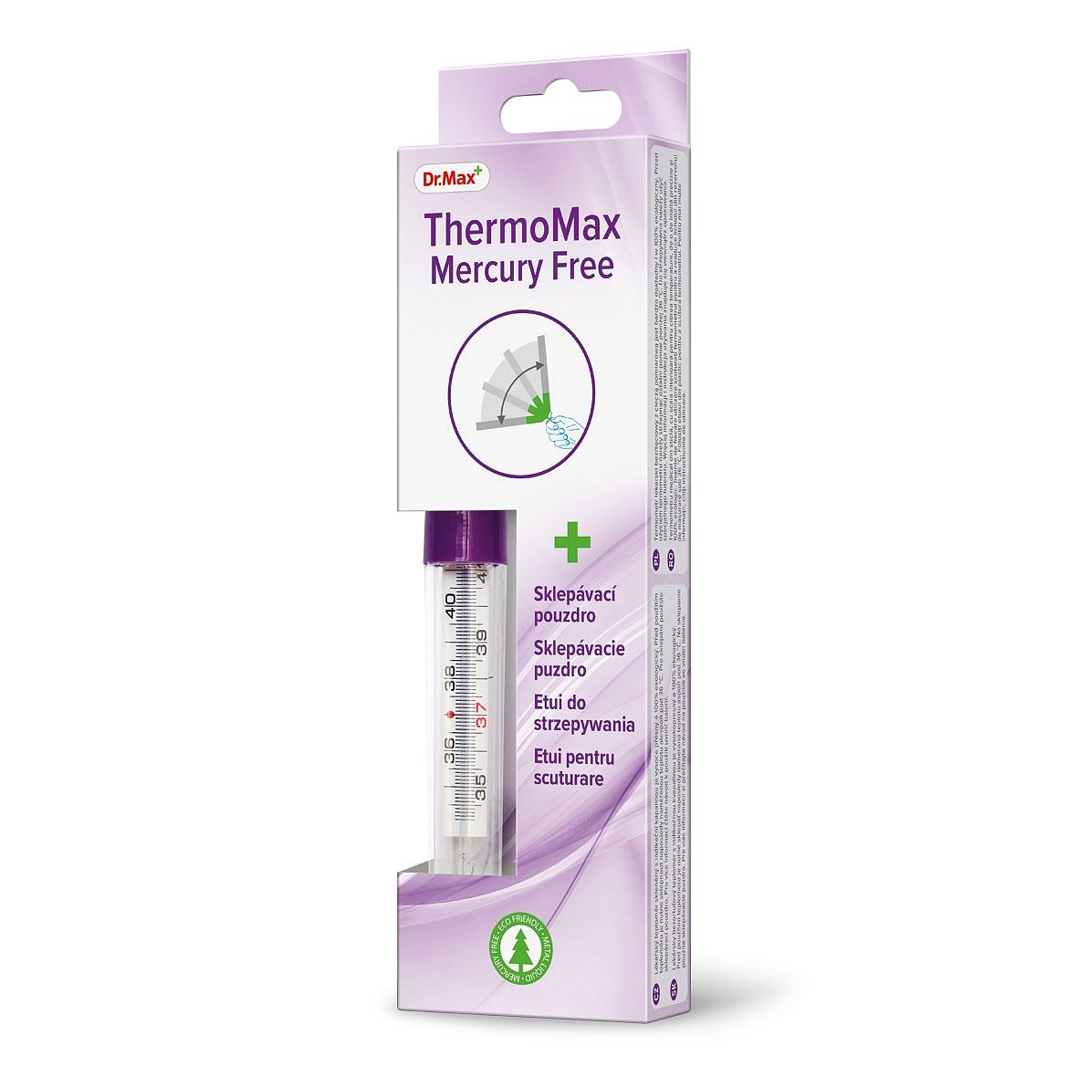 Dr.Max ThermoMax Mercury Free lékařský teploměr 1 ks