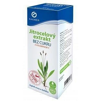 Galmed Jitrocelový sirup s vitamínem C bez cukru 300g