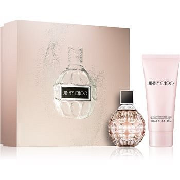 Jimmy Choo For Women dárková sada XI. parfémovaná voda 60 ml + tělové mléko 100 ml