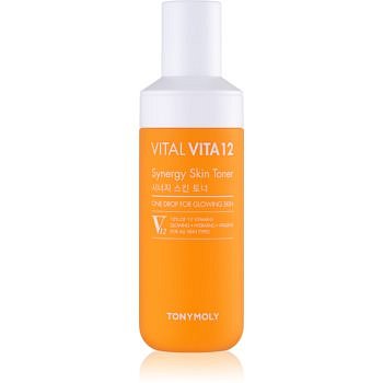 TONYMOLY Vital Vita 12 Synergy pleťové tonikum s vitamíny 130 ml