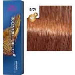 Wella Professionals Koleston Perfect ME+ Deep Browns permanentní barva na vlasy odstín 8/74 60 ml