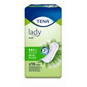 Inkontinenční vložky TENA Lady Slim Mini Plus 16 ks