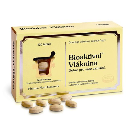 Bioaktivní Vláknina tablety 120