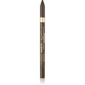 Eveline Cosmetics Variété voděodolná gelová tužka na oči odstín 02 Brown 1 ks