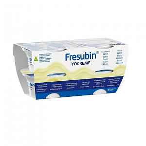 FRESUBIN YOCREME PŘÍCHUŤ CITRÓNOVÁ POR SOL 4X200G