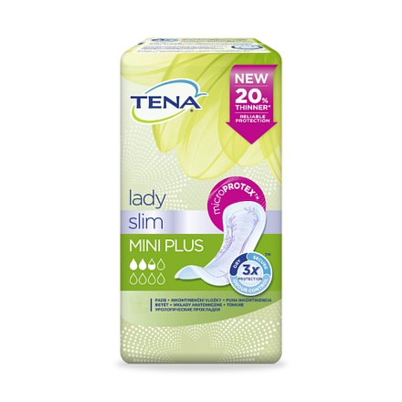 Inkontinenční vložky TENA Lady Slim Mini Plus 16 ks