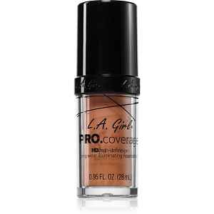 L.A. Girl Cosmetics PRO. Coverage rozjasňující tekutý make-up odstín Soft Honey 28 ml