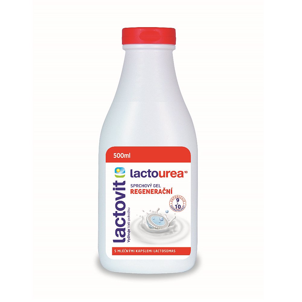 LACTOVIT Lactourea regenerační sprchový gel 500ml