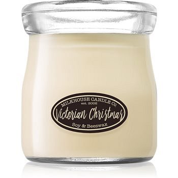 Milkhouse Candle Co. Creamery Victorian Christmas vonná svíčka Cream Jar 142 g