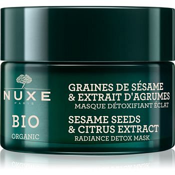 Nuxe Bio detoxikační maska pro rozjasnění pleti 50 ml