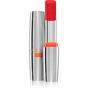 PUPA Milano Miss Pupa Ultra Shiny Lipstick hydratační lesklá rtěnka odstín 504 - Spicy Red 2.4 ml