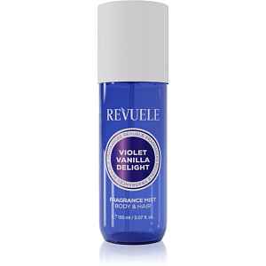 Revuele Violet Vanilla Delight Fragrance Mist parfémovaná mlha na tělo a vlasy pro ženy 150 ml
