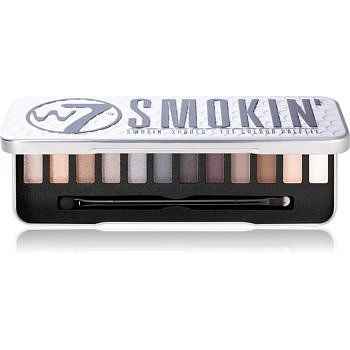 W7 Cosmetics Smokin' paletka očních stínů 15,6 g