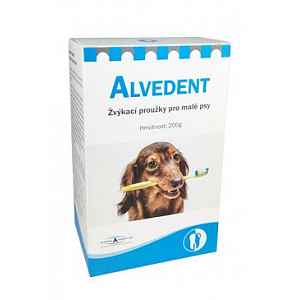 Alvedent Enzymatické žvýkací Proužky Pro Malé Psy 200g