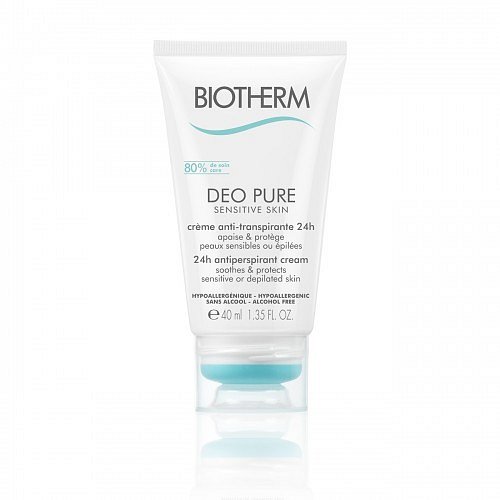 Biotherm Deo Pure Sensitive krémový antiperspirant 40 ml + dárek BIOTHERM - kosmetická taštička