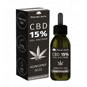 Cbd 15% Full Spectrum Konopný Olej 1500mg 10ml