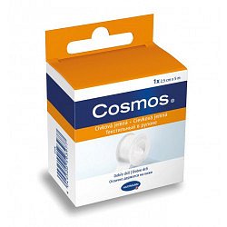 Cosmos Náplast cívková jemná 2,5 cm x 5 m 1 ks