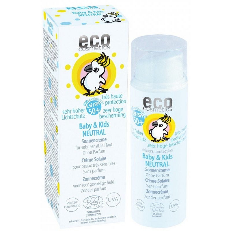Eco Cosmetics Baby Dětský opalovací krém Neutral SPF 50+ BIO 50ml