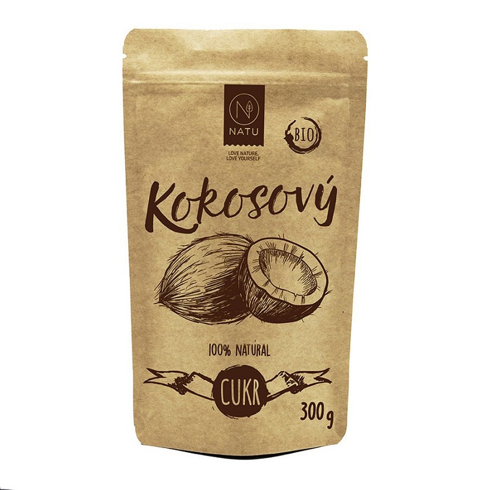 NATU Kokosový cukr BIO 300 g