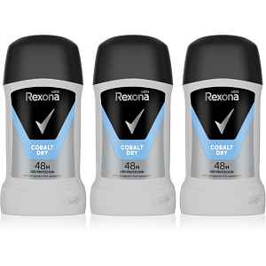 Rexona Men Cobalt Dry tuhý antiperspirant výhodné balení