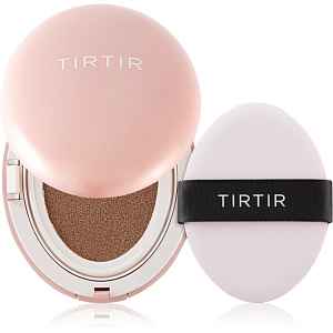 TIRTIR Mask Fit All Cover Cushion Mini matující make-up v houbičce odstín 43N Deep Cocoa 4.5 g