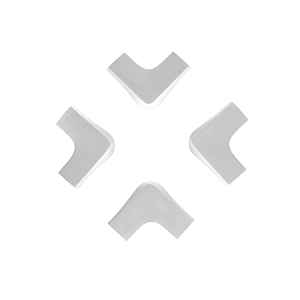 Zopa Gumová ochrana rohů 4ks XL Gumová ochrana rohů 4ks XL, White 1