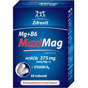 Zdrovit Magnezium+B 6 FORTE tobolky 50