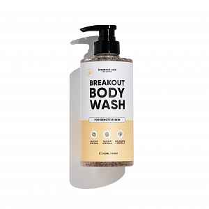Breakout + Aid Body - Sprchový gel s AHA a BHA