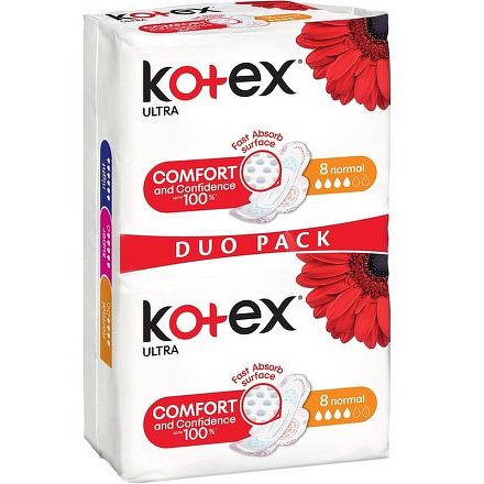 KOTEX Ultra Normal vložky double 16ks