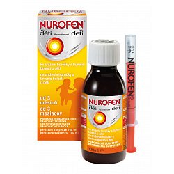 Nurofen pro děti pomeranč suspenze 100 ml