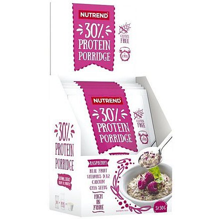 PROTEIN PORRIDGE, 5 x 50 g, malina