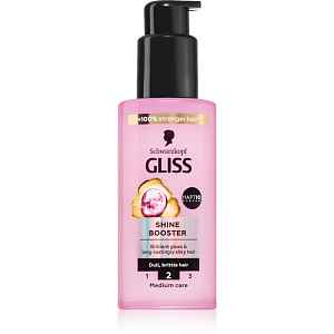 Schwarzkopf Gliss Liquid Silk bezoplachové sérum pro posílení a lesk vlasů Shine Booster 100 ml
