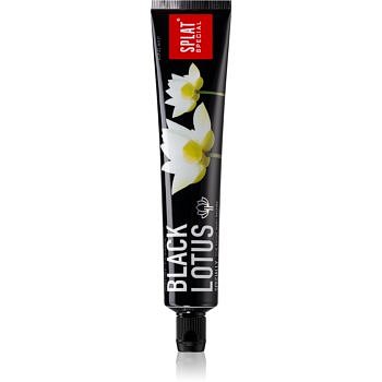 Splat Special Black Lotus bělicí zubní pasta s aktivním uhlím bez fluoridu Lotus Mint 75 ml