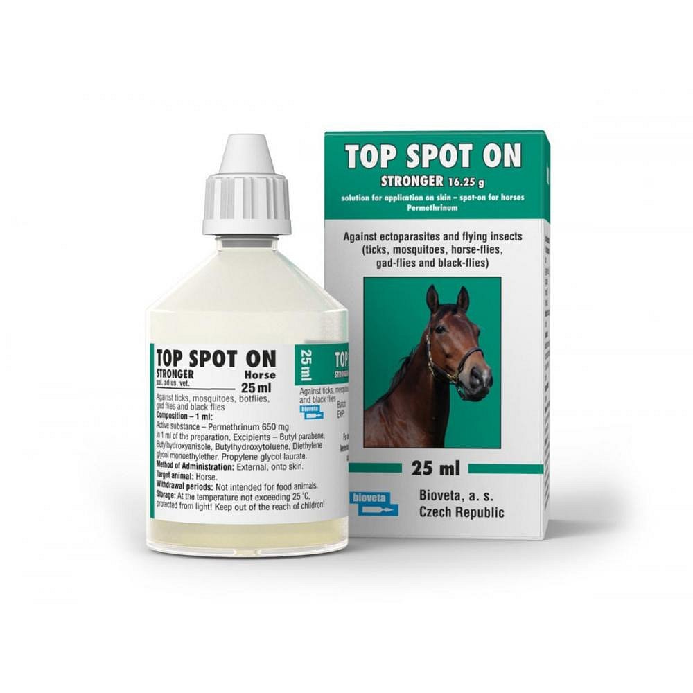 TOP SPOT ON STRONGER 650MG/ML A.U.V. SOL 1X25ML (HORSE)