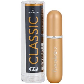 Travalo Classic plnitelný rozprašovač parfémů unisex Gold 5 ml