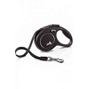 Vodítko Flexi Classic New Xs Pásek 3m/12kg černá